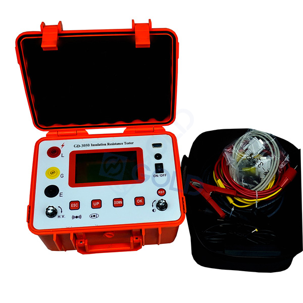 GD-3050 Insulation Resistance Tester Probador de resistencia de aislamiento GD-3050