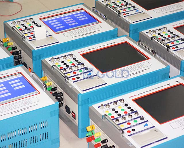 Analizador de interruptores de interruptores de interruptor de alto voltaje GDGK-307 con doble tierra 