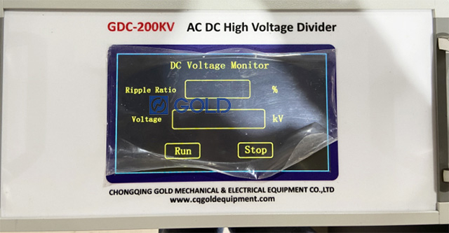 Divisor de alto voltaje de AC DC multifunción de AC de 200KV