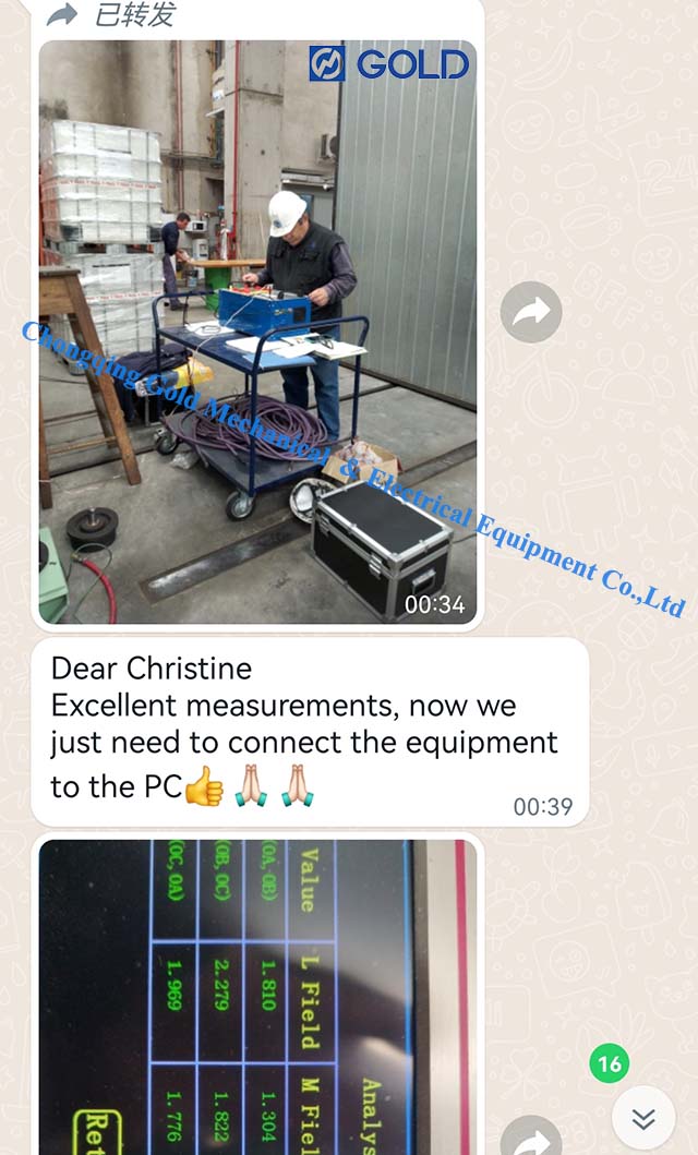 Comentarios del comprador -Use GDRZ -903 Respuesta de frecuencia de escaneo del transformador SFRA Analyzer