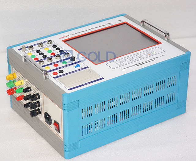 Analizador de interruptores de interruptores de interruptor de alto voltaje GDGK-307 con doble tierra 