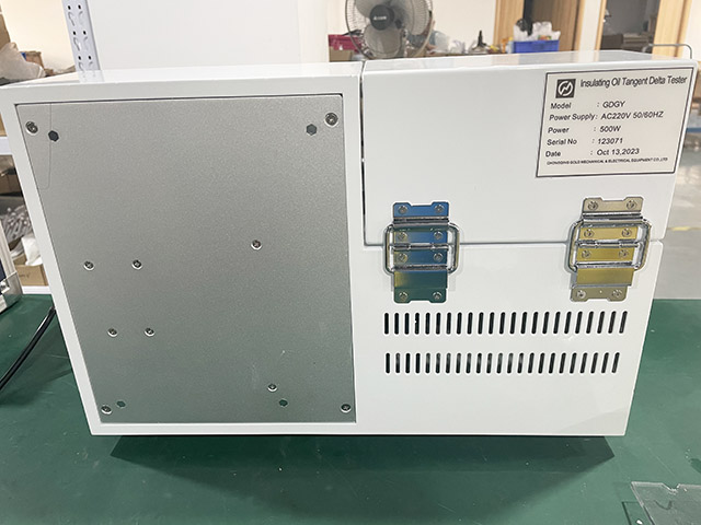 Probador de resistividad delta de aceite de aislamiento automático GDGY