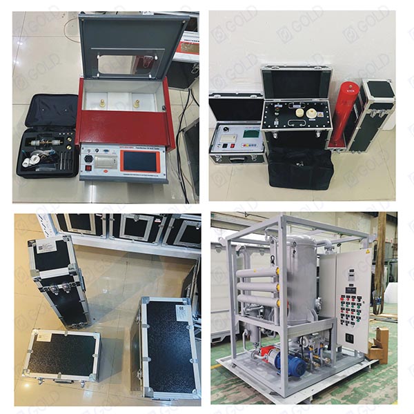 Máquina de filtración de aceite de transformador ZJA-3SKY 3000L / H Listo para el envío