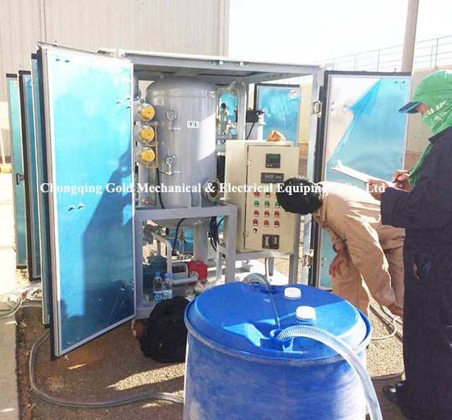 ZJA-1.8KY 1800L/H Purificador de aceite de transformador de vacío